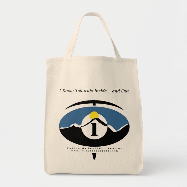 Tote A bolsa de compra orgânica de TIO - eu sei (Frente)