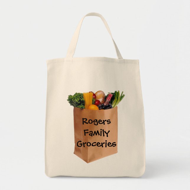 Tote A bolsa de compra personalizada - vai o verde! (Frente)