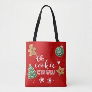 Tote A Bolsa de Natal da Tripulação de Biscoito