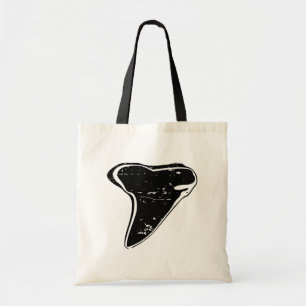Tote A bolsa de praia do dente do tubarão
