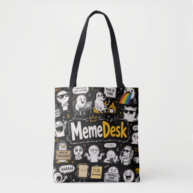Tote A Bolsa MemeDesk (Frente)
