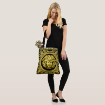 A Bolsa Totem Dourada da Medusa