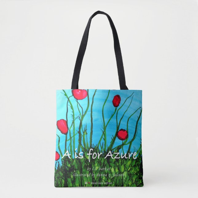 Tote A é para o bolsa Azure (Frente)