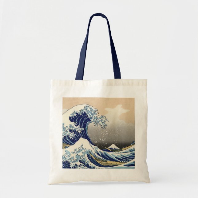 Tote A grande onda fora do bolsa de Kanagawa (Frente)
