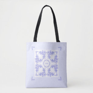 Tote A lavanda pálida delicada floresce o bolsa
