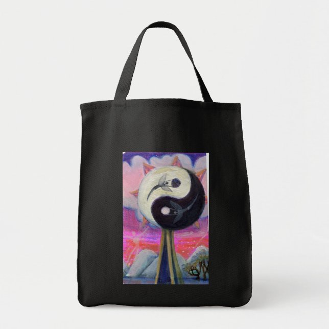 Tote A maneira & sua bolsa de compra do poder (Frente)