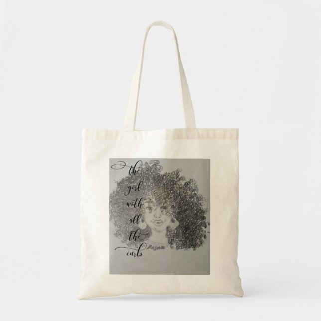 Tote A menina com todo o bolsa das ondas (Frente)