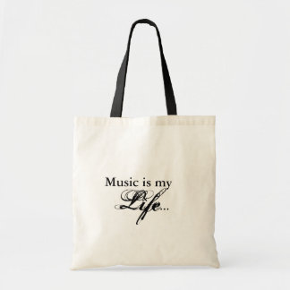 Tote A música é meu bolsa da vida