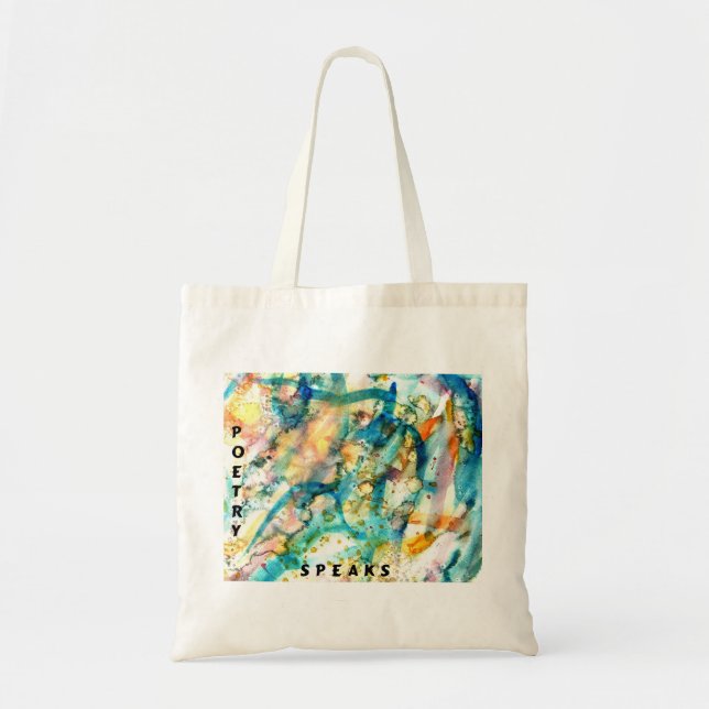 Tote A POESIA FALA o bolsa (Frente)