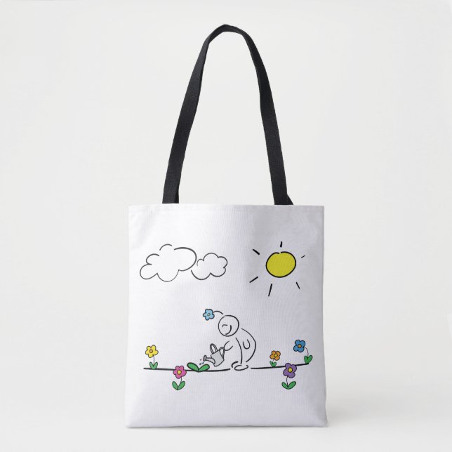 Tote A vida é o bolsa bonito (Frente)