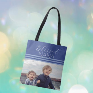 Tote Abençoada Bolsa de presente personalizado de fotog