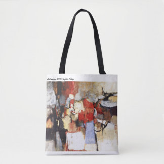 Tote Abstração 58 1964 - Artista - José T Joya Bolsa Ba