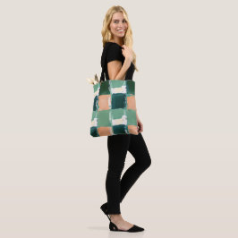 Tote Abstrato Color Block Bolsa