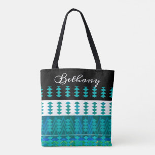 Tote adicione seu nome a bolsa de na moda personalizado