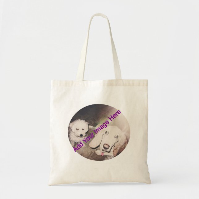 Tote Adicione seu próprio bolsa da imagem (Frente)