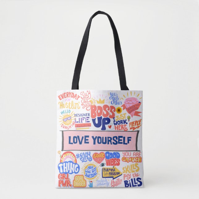 TOTE ADORA-SE, BOLSA DO BOSS UP (Frente)