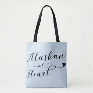 Tote Alaskan Na Bolsa de compra Do Coração
