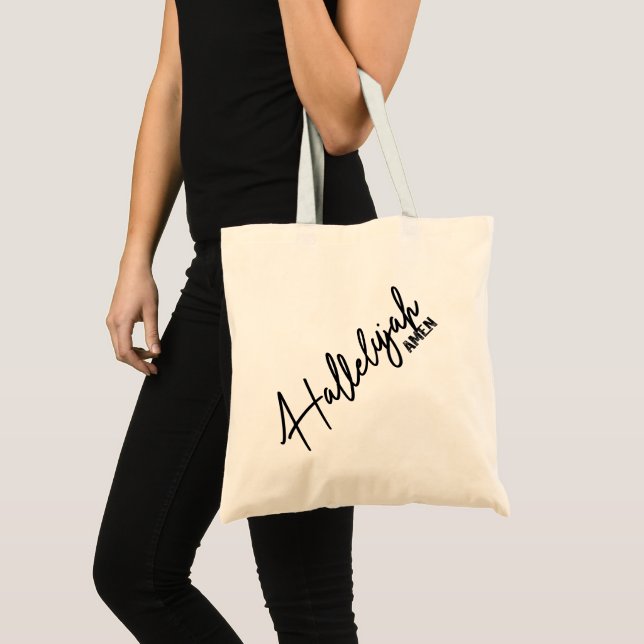 Tote Aleluia Amen bolsa (Frente (produto))