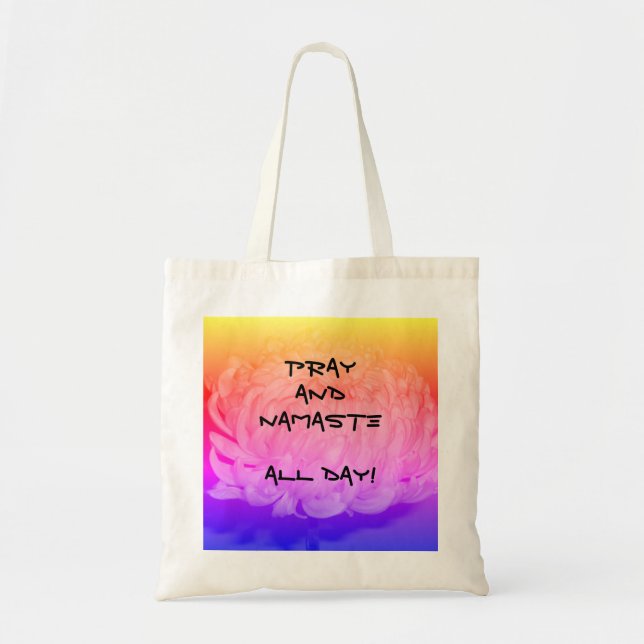 Tote Algodão 100% do bolsa do orçamento (Frente)