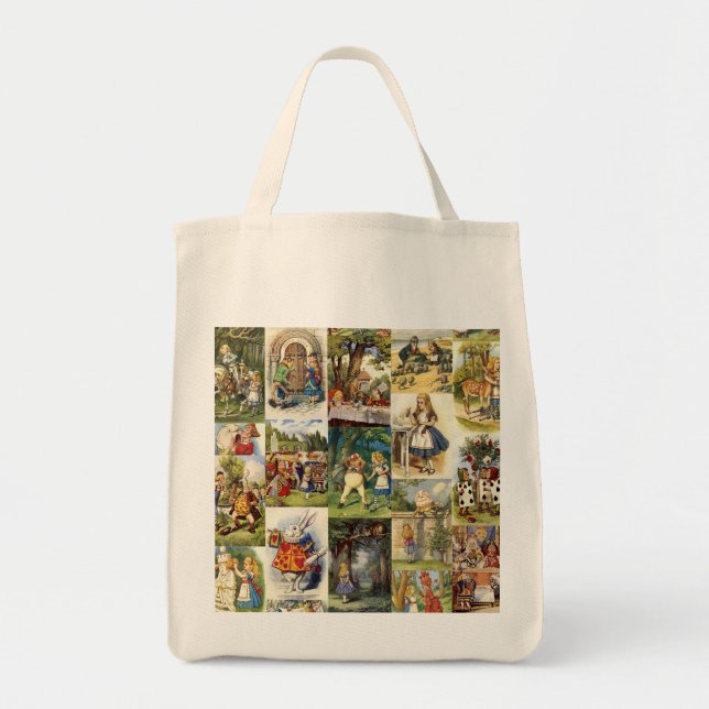 Tote Alice através do bolsa do mantimento do espelho (Frente)