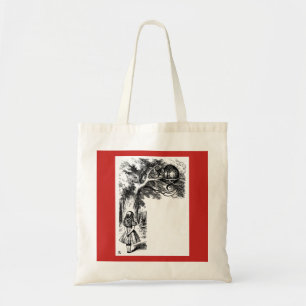 TOTE ALICE IN WONDERLAND COTTON BOLSA