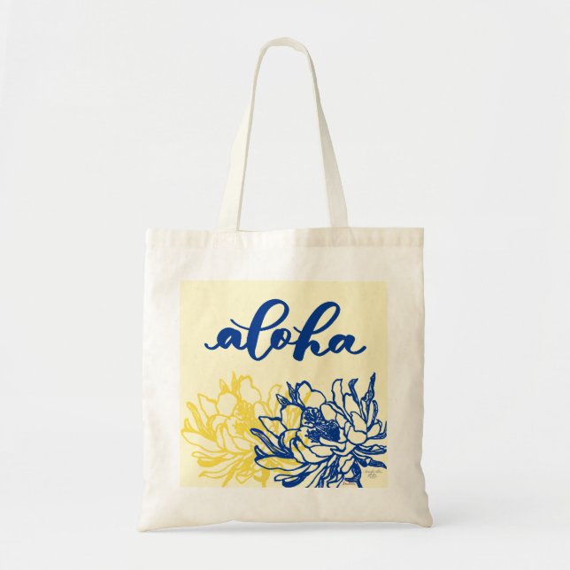 Tote Aloha o bolsa do círio (Frente)