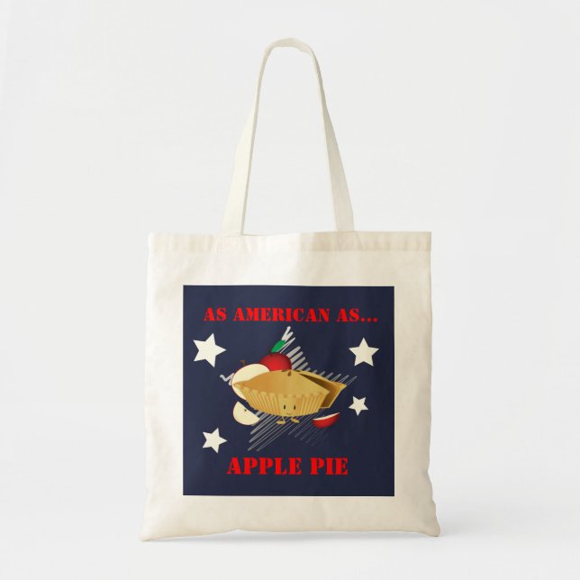 Tote Americano como o bolsa básico da torta de Apple | (Frente)