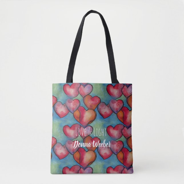 Tote Amor e Bolsa leve (Frente)
