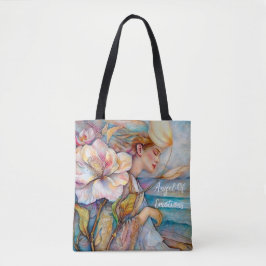 Tote Angel Of Emotions Turquoise Bolsa