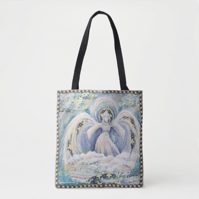 Tote Anjo das Estrelas Bolsa (Frente)