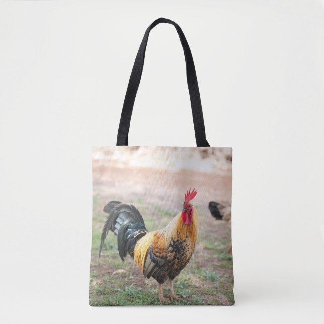 Tote Ano do bolsa do galo (Frente)