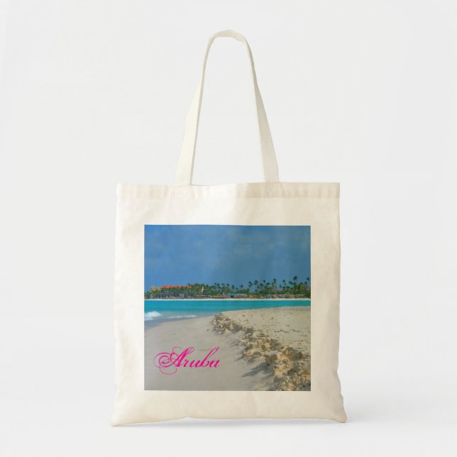 Tote Areia de Aruba & bolsa do surf (Frente)