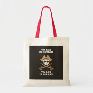 Tote Arr gosta de um bolsa do pirata