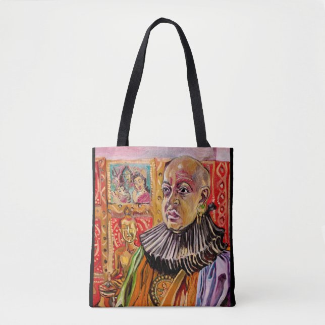 Tote Arte pelo bolsa de Davey x Michael Wilson (Frente)