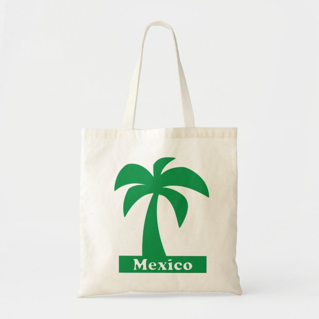 Tote Árvore de Palma (Férias do México) - Bolsa de Orça (Frente)