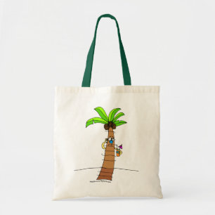Tote Árvore e bebida tropicais do bolsa
