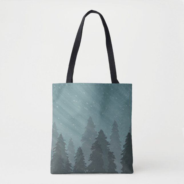 Tote Árvores na Bolsa de Amante da Floresta (Frente)