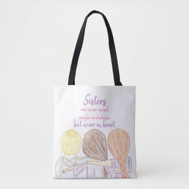 Tote As irmãs são nunca o bolsa separado do ombro da (Frente)