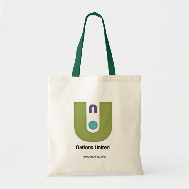 Tote As nações (NU) Uniram a bolsa de compra (Frente)