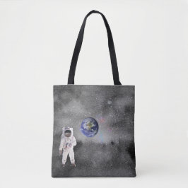 Tote Astronauta no Planeta Terra Bolsa