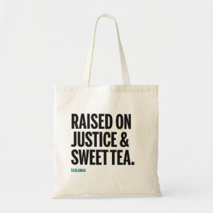 Tote Aumentado em justiça & no bolsa doce do chá