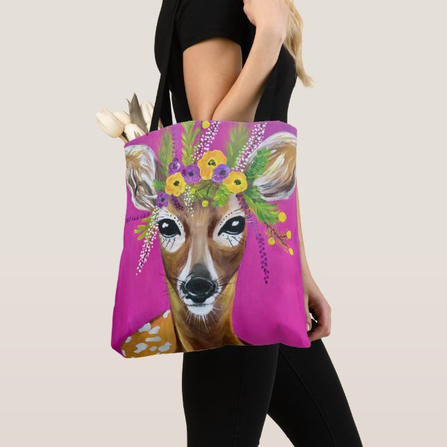Tote Baby Deer Bolsa (Close Up)