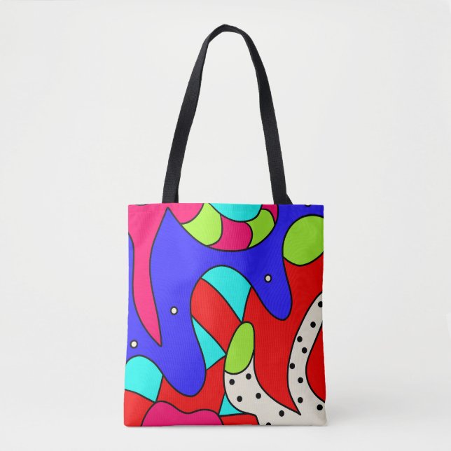 Tote Bag Abstrata (Frente)