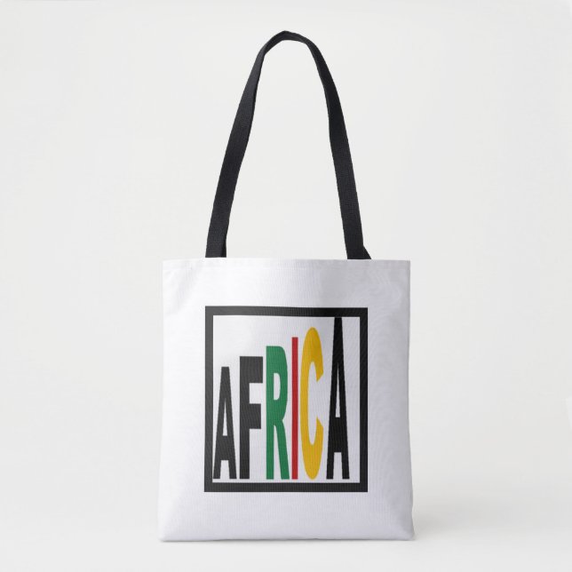 Tote Bag, ÁFRICA Média (Frente)