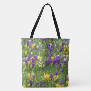 Tote Bag amarelo e roxo