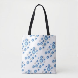 Tote Bag (ao) - Bolhas Azuis