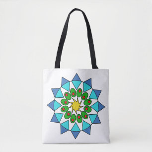 Tote Bag (ao) - Colorido Mandala