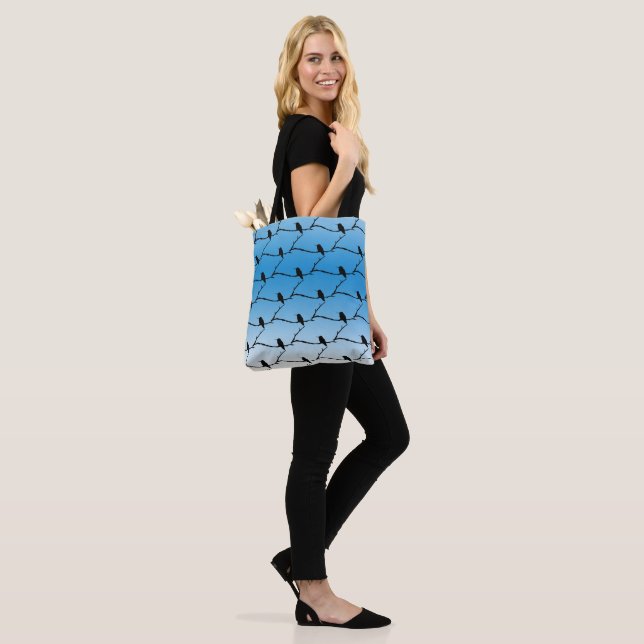 Tote Bag (ao) - Mosaico do Hummingbird (No(a) Modelo)