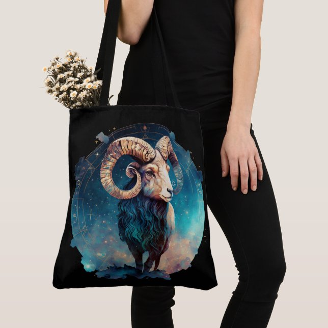 Tote Bag Aries Zodiac sign (Close Up)