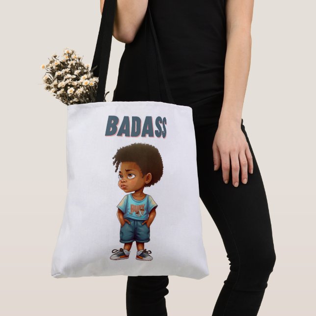 Tote Bag BADASS (Close Up)